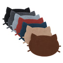 Arranhador Adesivo Carinha de Gato em Carpete Premium - Protetor e Decoração